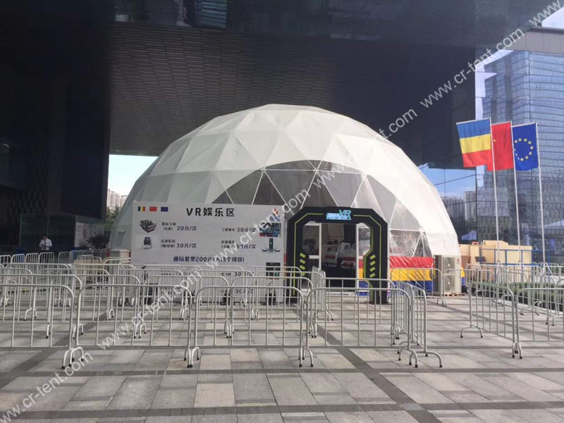 8米直径球形篷