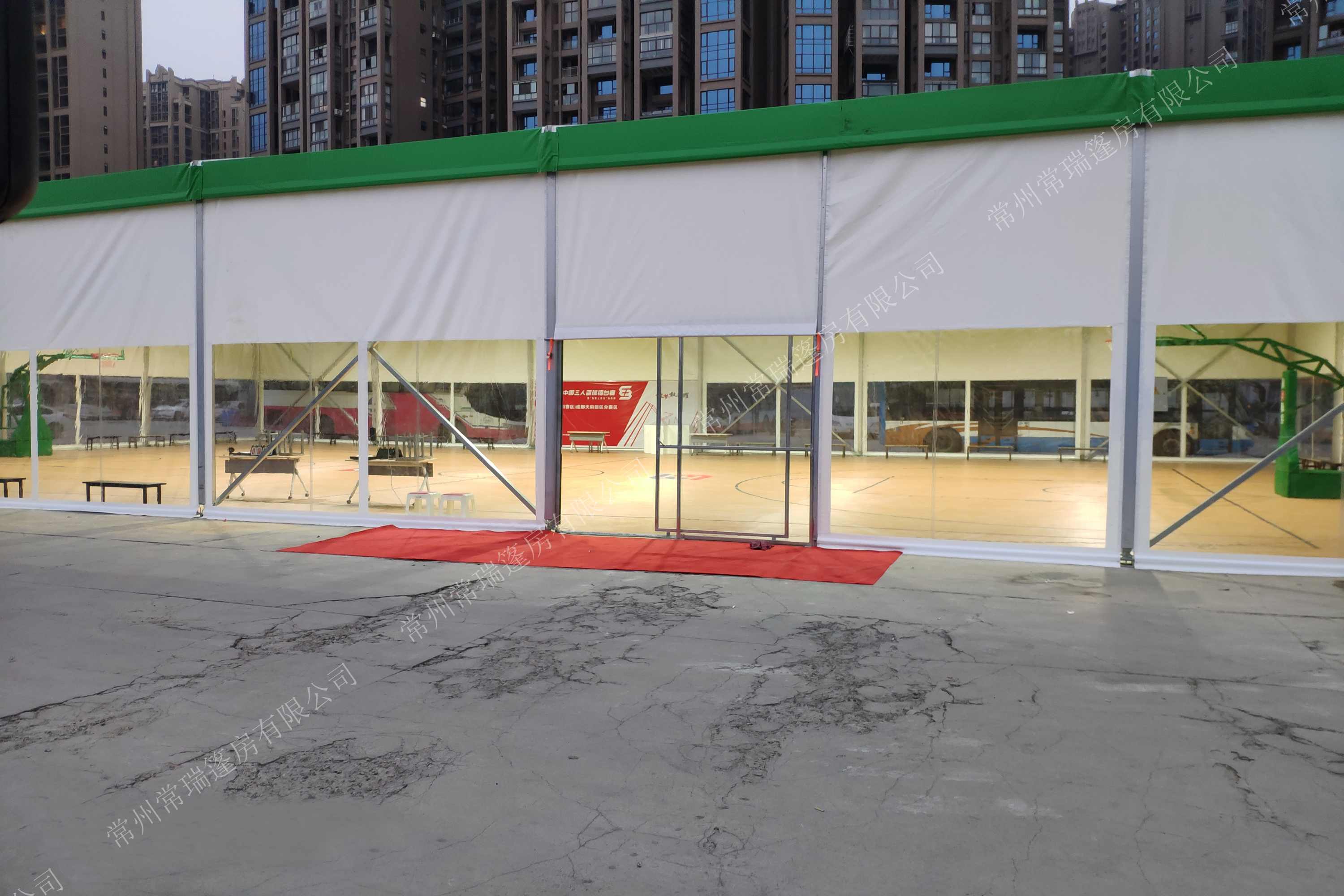 篮球场大棚 网球场大棚 羽毛球场大棚 体育篷房